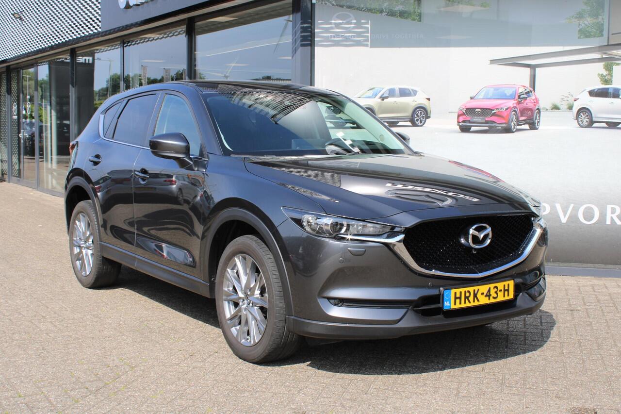 Mazda CX-5 2.5 SkyActiv-G 194 Comfort , Automaat, I-Activesense Pakket, Cruise, 360 Camera, Apple Carplay, Navi, LMV 19 Inch, HUD, PDC, Stuur/Stoelverwarming