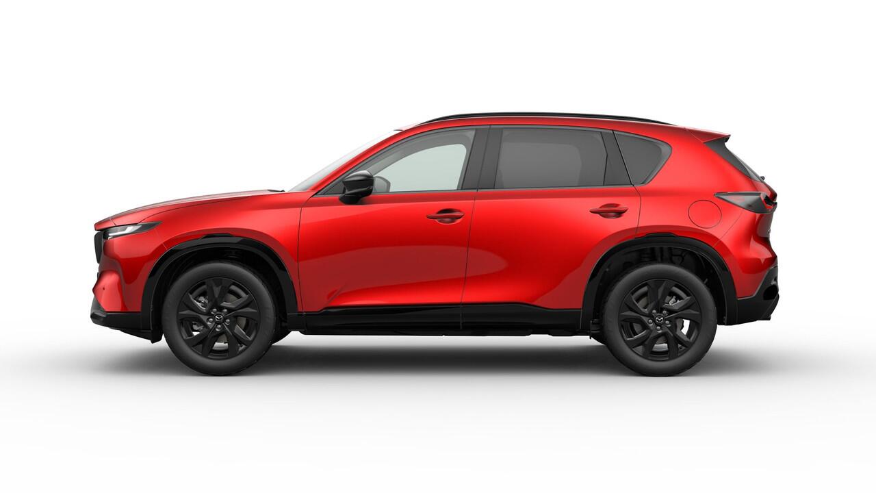 Mazda CX-5 Homura - Zwart lederen interieur & Panoramic Pack | 19-inch lichtmetalen velgen, Black | Alarmsysteem | Automatisch dimmende binnenspiegel met randloos design