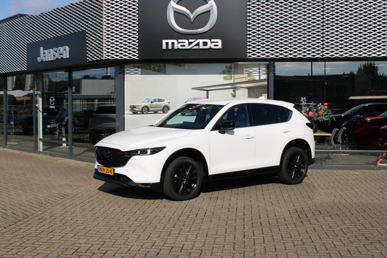 Mazda CX-5 2.5 SkyActiv-G 194 Homura , Automaat, Leder, 360 Camera, Adap.Cruise, Bose, LMV 19 Inch, HUD, Navi, Apple, Stoelventilatie/Verwarming