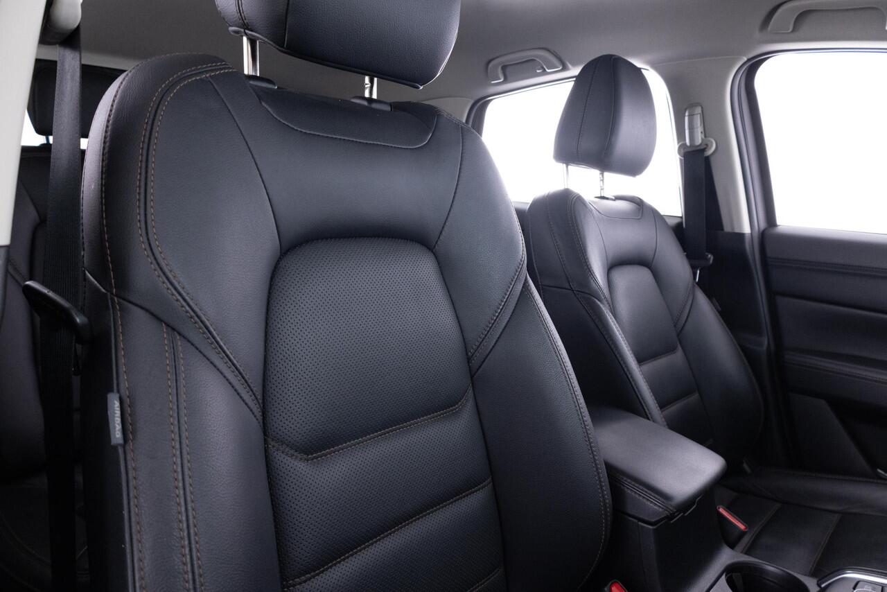 Mazda CX-5 2.0 e-SkyActiv-G M Hybrid 165 Exclusive-Line AUTOMAAT | TREKHAAK | BLACK COMFORT PACK | EL. A.KLEP | Bose AUDIO | STOEL VENTILATIE | APPLE CARPLAY/ANDROID AUTO | 2000kg TREK GEWICHT | NED. AUTO | *6JAAR GARANTIE |