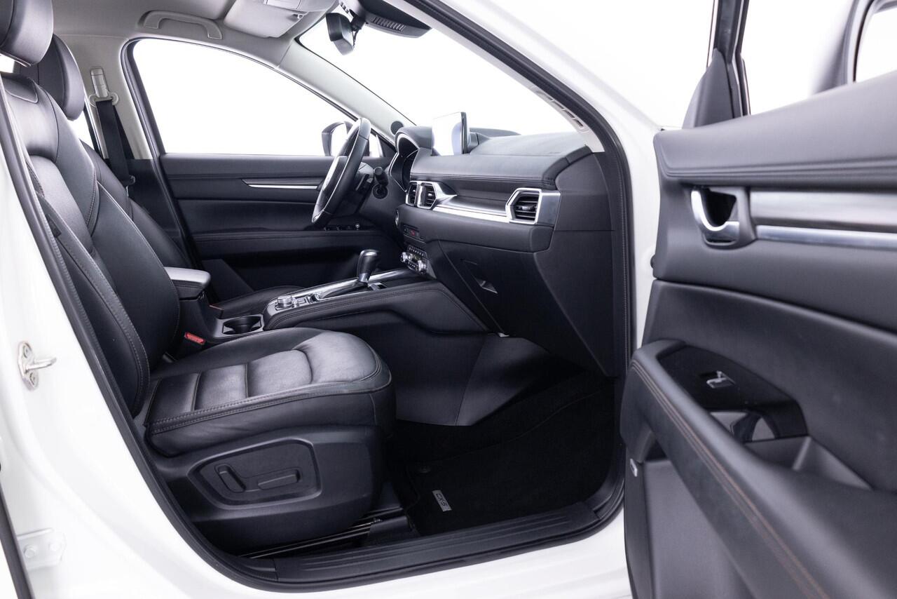 Mazda CX-5 2.0 e-SkyActiv-G M Hybrid 165 Exclusive-Line AUTOMAAT | TREKHAAK | BLACK COMFORT PACK | EL. A.KLEP | Bose AUDIO | STOEL VENTILATIE | APPLE CARPLAY/ANDROID AUTO | 2000kg TREK GEWICHT | NED. AUTO | *6JAAR GARANTIE |