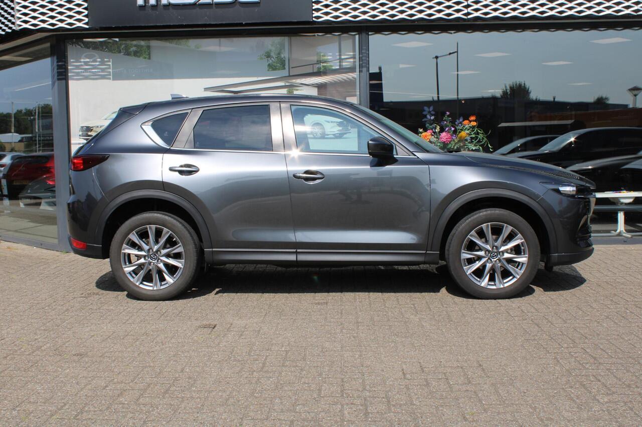 Mazda CX-5 2.5 SkyActiv-G 194 Comfort , Automaat, I-Activesense Pakket, Cruise, 360 Camera, Apple Carplay, Navi, LMV 19 Inch, HUD, PDC, Stuur/Stoelverwarming