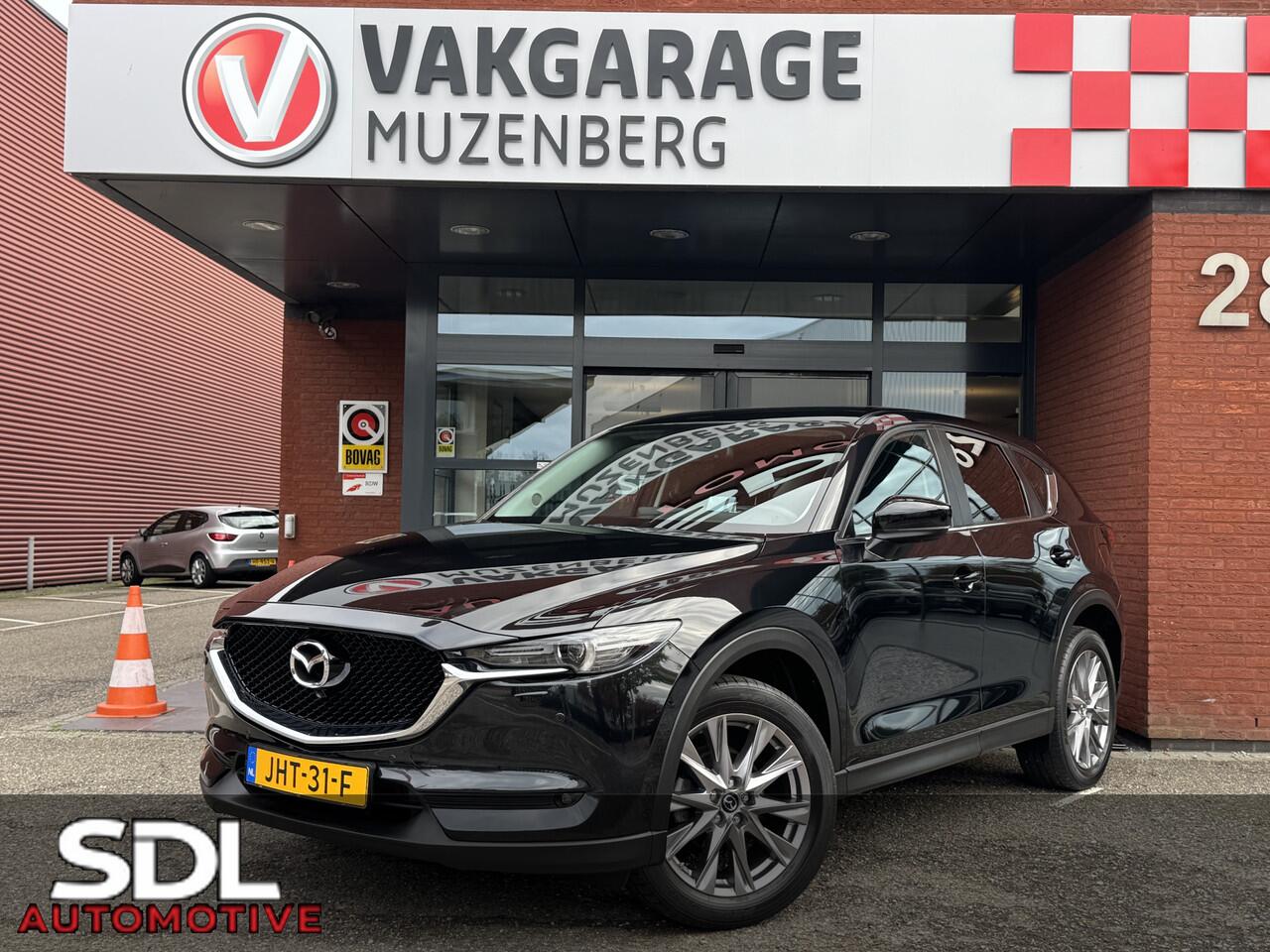 Mazda CX-5 2.0 SkyActiv-G 165 Luxury // FULL LED // 360 CAMERA+SENSOREN // HUD DISPLAY // DODEHOEK // NAVI // STUUR+STOELVERWARMING // ELEK. ACHTERKLEP //