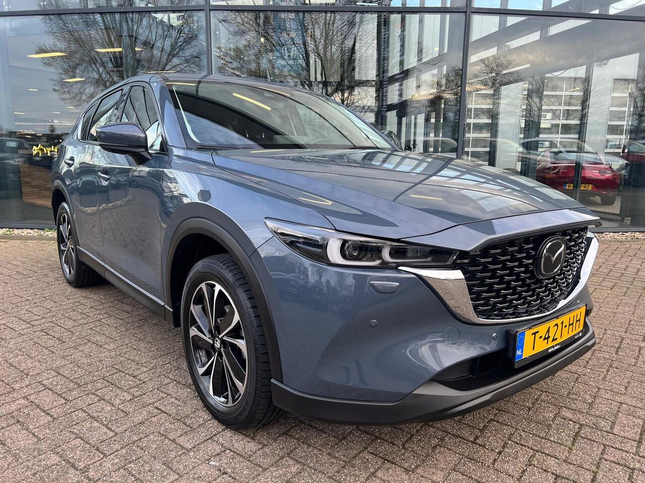 Mazda CX-5 2.0 e-SkyActiv-G M Hybrid 165 Exclusive-Line COMFORT PACK | AUTOMAAT | TREKHAAK | LEDER | 360 CAMERA | EL.A.KLEP | Bose AUDIO | NED.AUTO | *6 jaar GARANTIE |