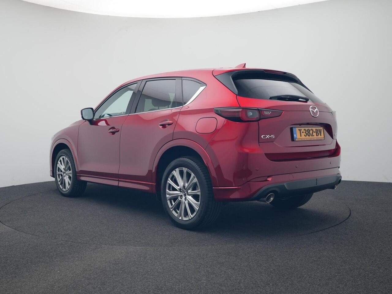 Mazda CX-5 2.0 e-SkyActiv-G Takumi automaat met Sunroof en klasse III alarmsysteem : dealer onderhouden