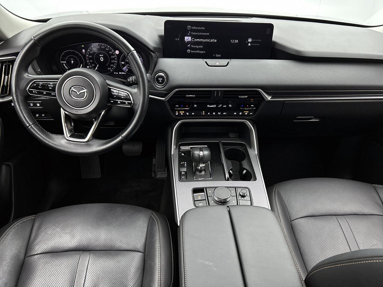 Mazda CX-60 2.5 e-SkyActiv PHEV Homura Trekhaak | BTW auto | volledig dealeronderhouden | Bose | Elektrische achterklep