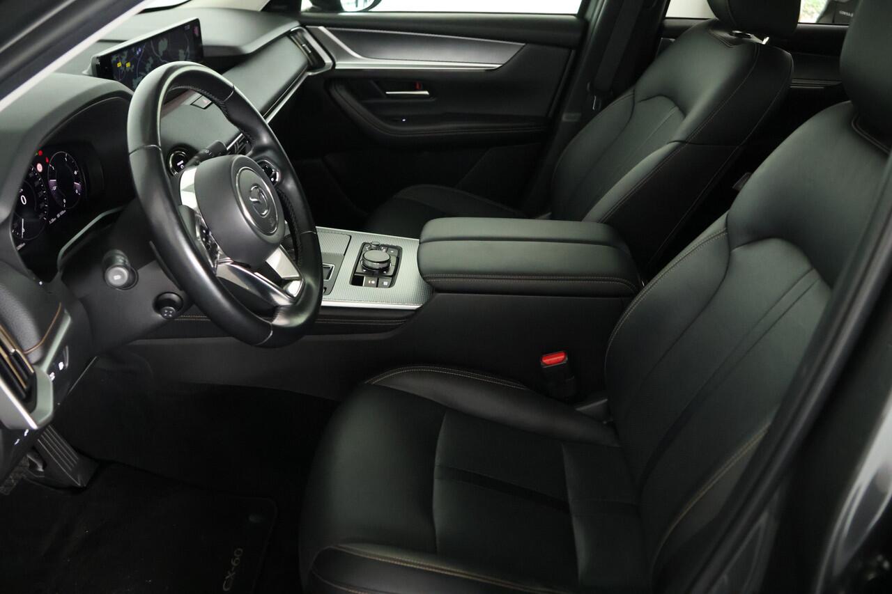 Mazda CX-60 2.5 e-SkyActiv PHEV Homura / Carplay / Trekhaak / Navi / HUD / Leder / Keyless