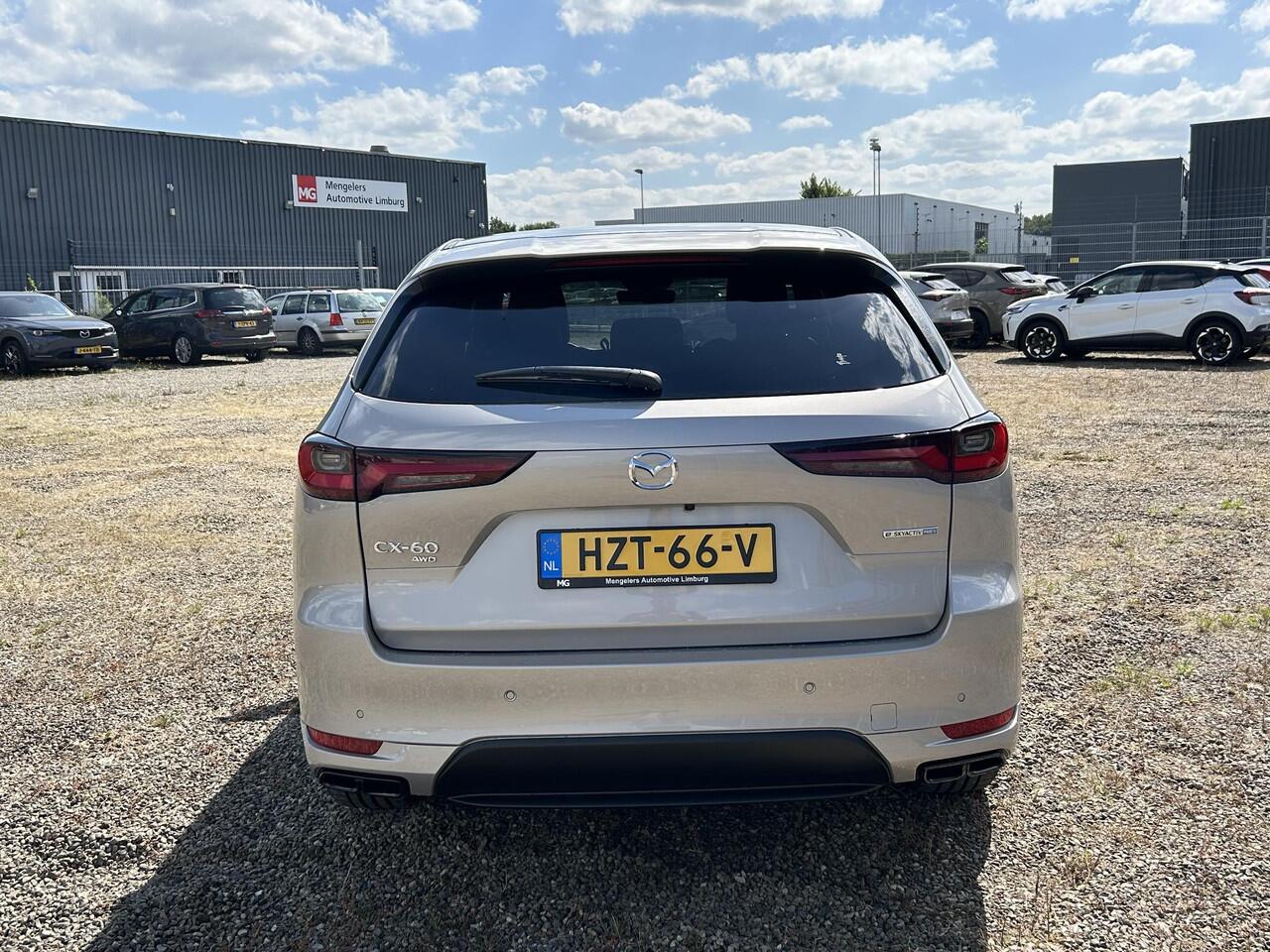 Mazda CX-60 2.5 e-SkyActiv PHEV Homura Business Edition | Rijklaar | Trekhaak Wegklapbaar | Apple carplay | Camera | Stoel verwarming