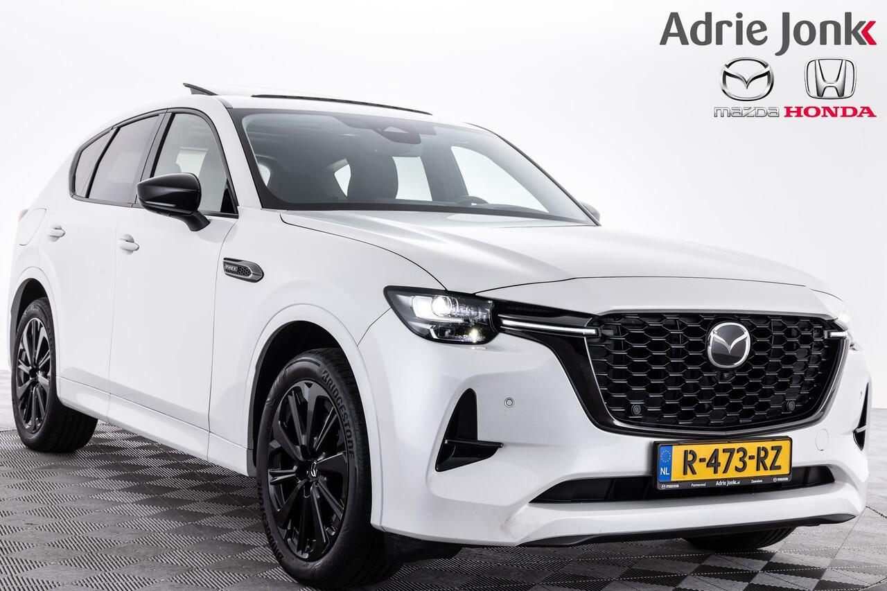 Mazda CX-60 2.5 e-SkyActiv PHEV Homura WEGKLAPBARE TREKHAAK | CONVENIENCE PACK | DRIVER ASSISTANCE PACK | PANORAMA PACK | NED.AUTO | fabrieksGARANTIE t/m 2028 !