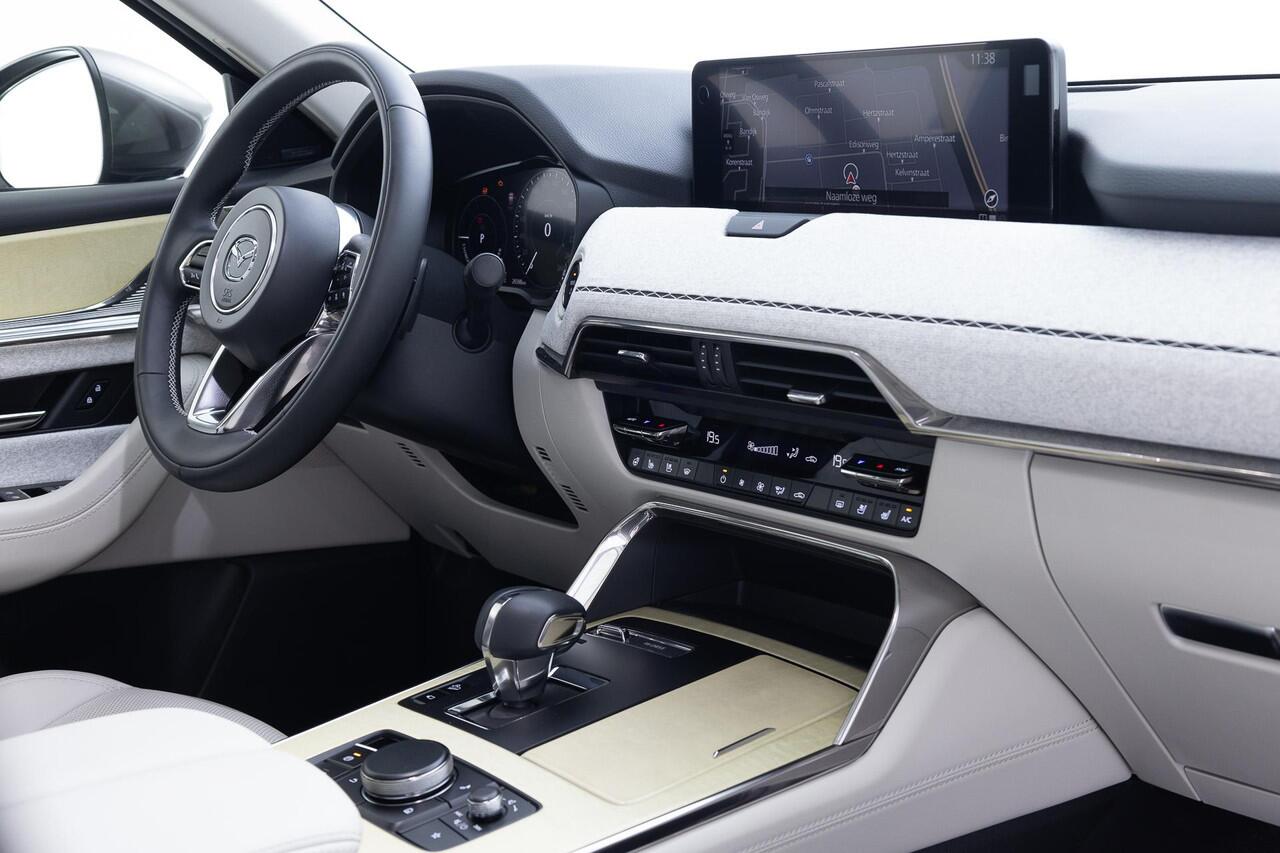 Mazda CX-60 2.5 e-SkyActiv PHEV Takumi CONVENIENCE PACK | DRIVER ASSISTANCE & SOUND PACK | PANORAMA PACK | ALLE OPTIES AANWEZIG | NED. AUTO | GARANTIE T/M 12-2029 |