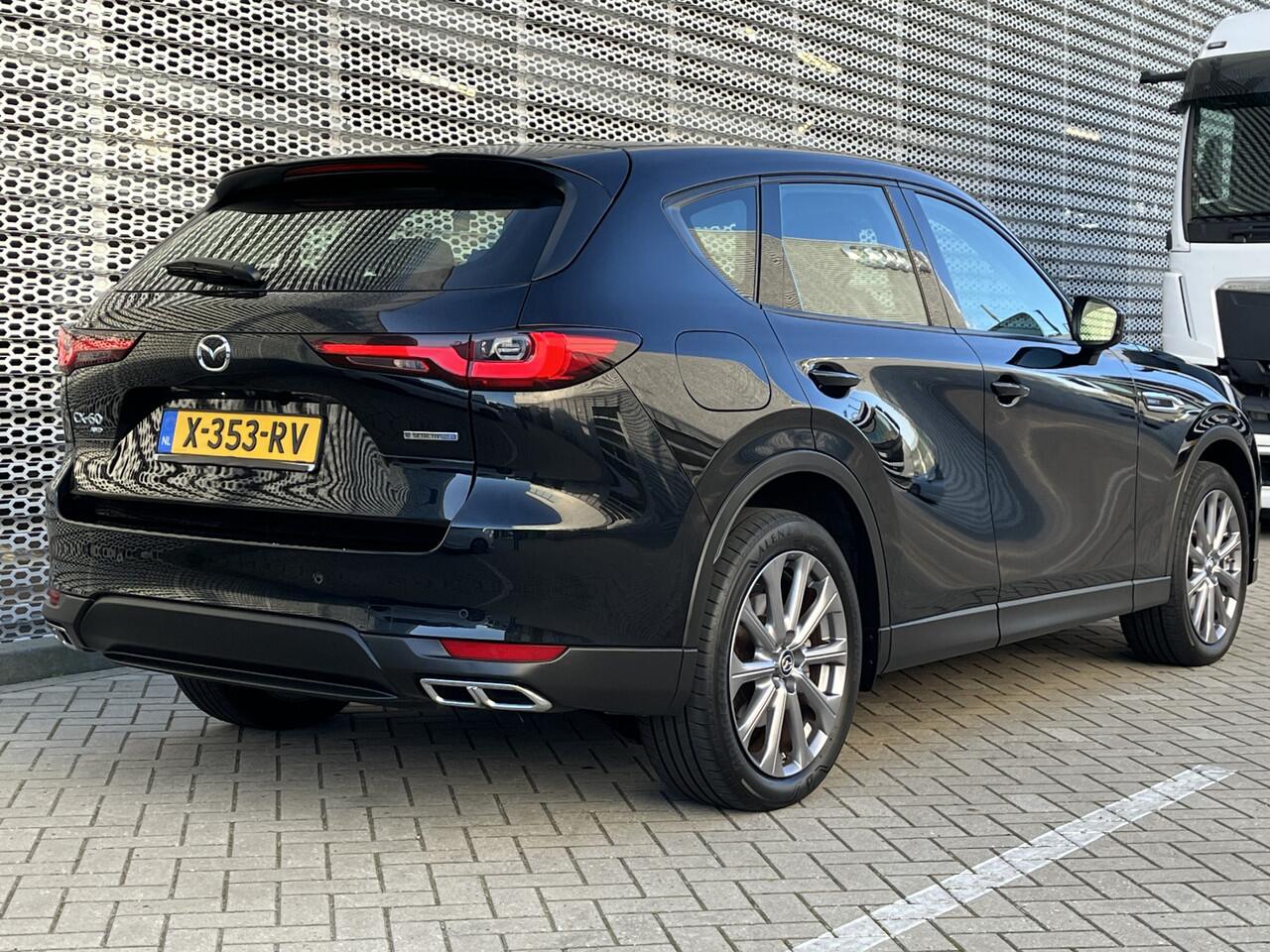 Mazda CX-60 2.5 e-SkyActiv PHEV Exclusive-Line / Navigatie / Camera / Parkeersensoren V+A/ Memory seat / Leder / **