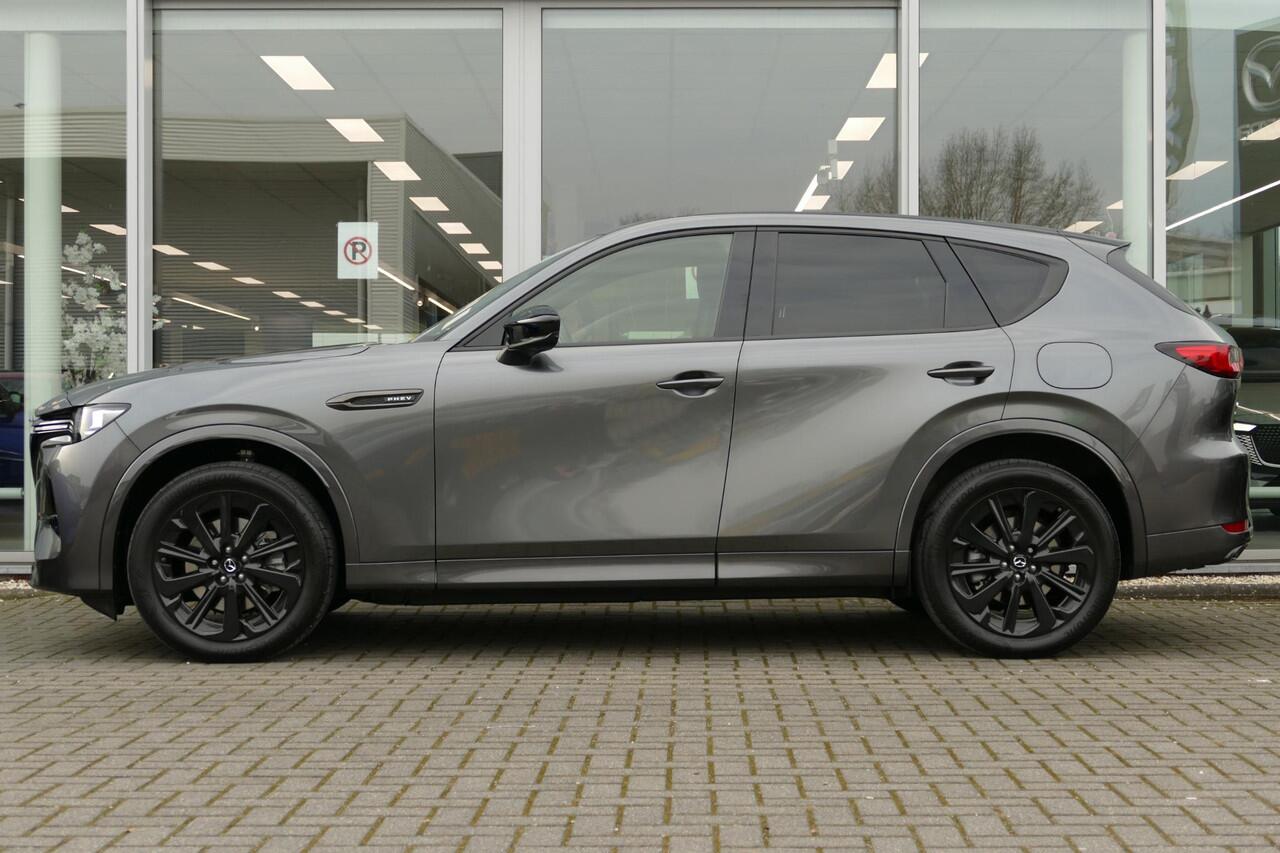 Mazda CX-60 2.5 e-SkyActiv PHEV Homura Plus | 360 Camera | Adapt Cruise | Apple/Android | Bose | Pano | RIJKLAARPRIJS!!