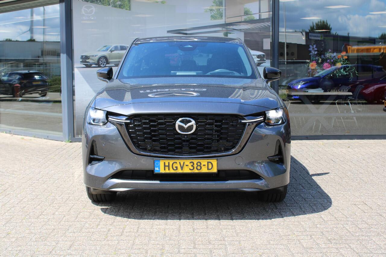 Mazda CX-60 2.5 e-SkyActiv PHEV Homura Business Edition , Demovoordeel ¤ 8.690,-, Accessoires Pakket, Klasse 3 Alarm, CS Pack, DA Pack, Leder, 360 Camera, Bose, Adap Cruise, LMV 20 Inch