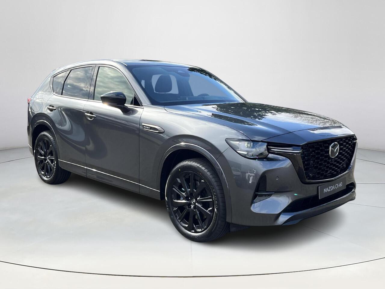 Mazda CX-60 2.5 e-SkyActiv PHEV Homura Business Edition | Zwart Leder | 360 Camera | Adaptive Cruise |