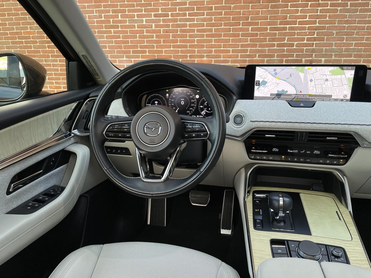 Mazda CX-60 2.5 e-SkyActiv PHEV 327 Takumi | TREKHAAK | CS & DA & PANO PACK | FULL-OPTION!!! 2500 KG TREKGEWICHT | FABRIEKS GARANTIE T/M 30-05-2026