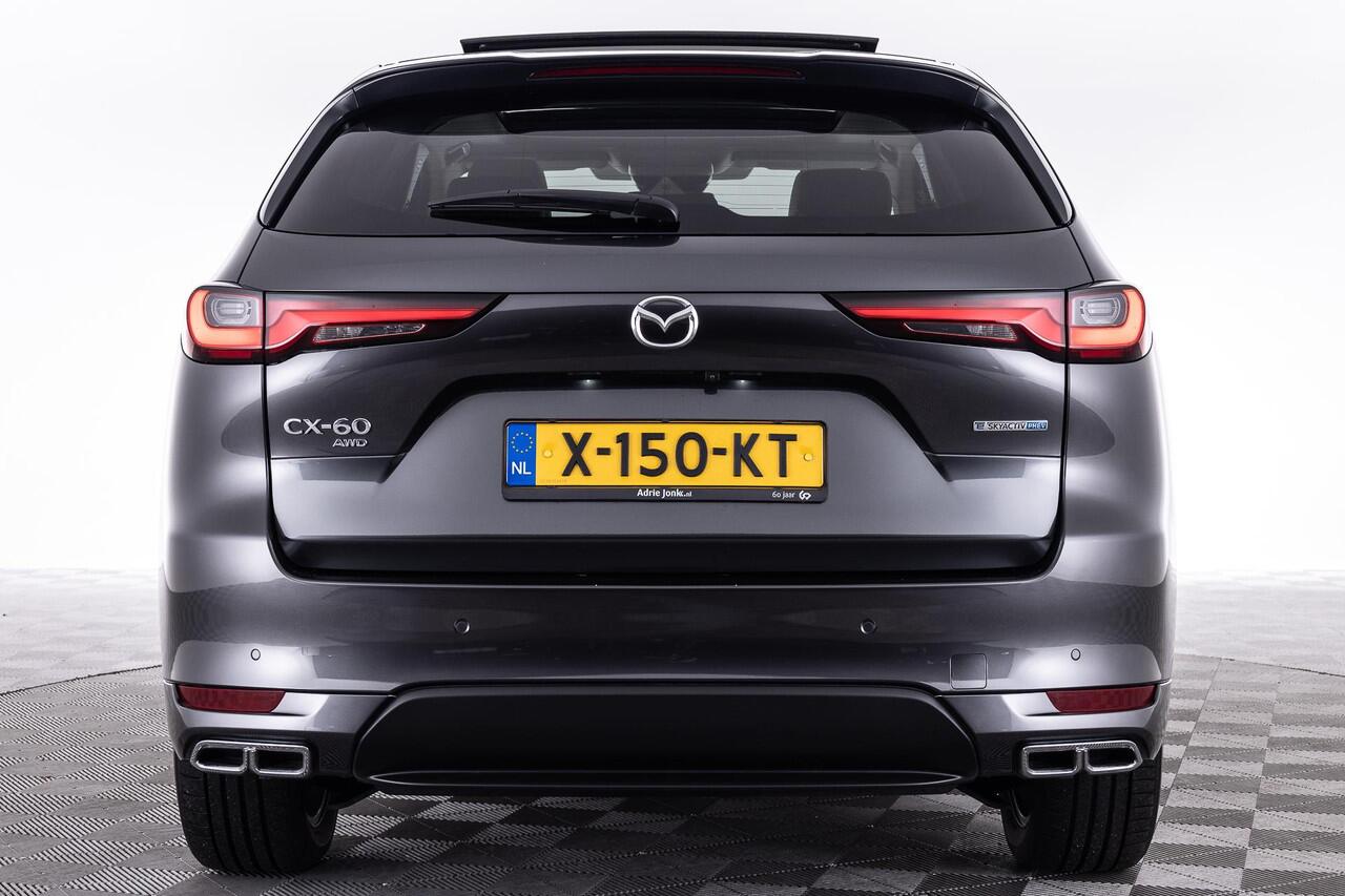 Mazda CX-60 2.5 e-SkyActiv PHEV Takumi CONVENIENCE PACK | DRIVER ASSISTANCE & SOUND PACK | PANORAMA PACK | ALLE OPTIES AANWEZIG | NED. AUTO | GARANTIE T/M 12-2029 |