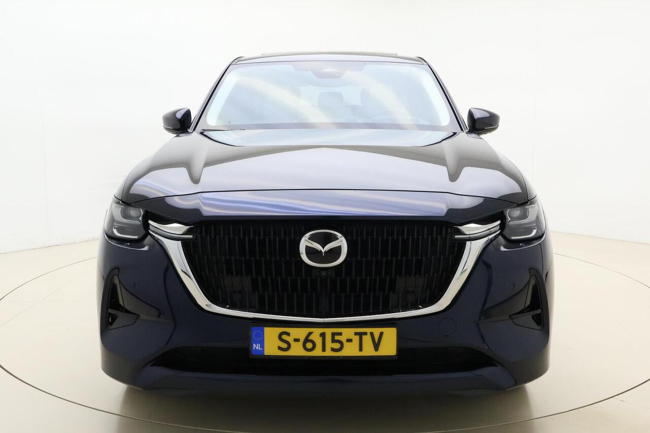 Mazda CX-60 2.5 e-SkyActiv PHEV Takumi 8-Traps Automaat | Panoramadak | Leer | 360 camera | Adaptive cruise | Navigatie | Stoel- stuurverwarming |Elektrische achterklep | Keyless | 20"LMV