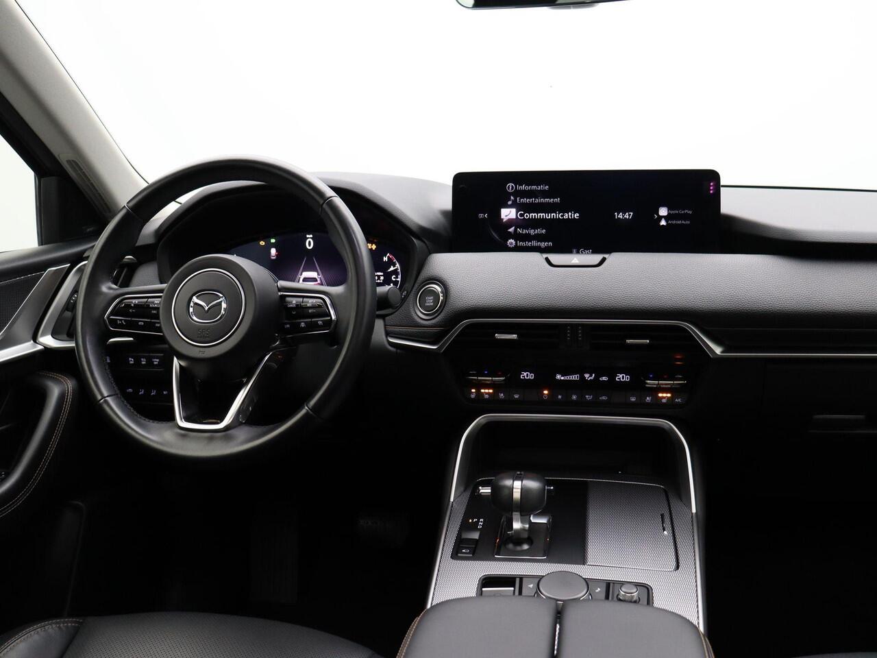 Mazda CX-60 3.3 e-SkyActiv Homura | Trekhaak | Panoramadak | Trekgewicht 2500kg | Stoelverwarming | Stoelventilatie | Bose Audio |