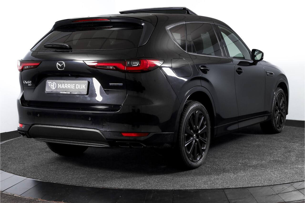Mazda CX-60 2.5 e-SkyActiv PHEV Homura Plus | S/K-Panodak | Adapt. Cruise | Elek. Stoel-+verwarming & Ventilatie | Leder | HUD | 360 Camera | Bose | NAV+App. Connect | LM 20" | 0617