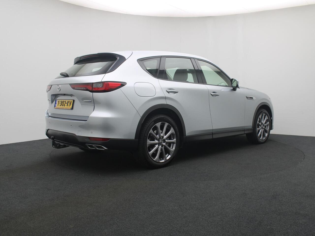 Mazda CX-60 2.5 E-SKYACTIV PHEV Exclusive-Line 4WD automaat | Panorama Pack | Comfort Pack met wegklapbare trekhaak en all-weather banden : dealer onderhouden