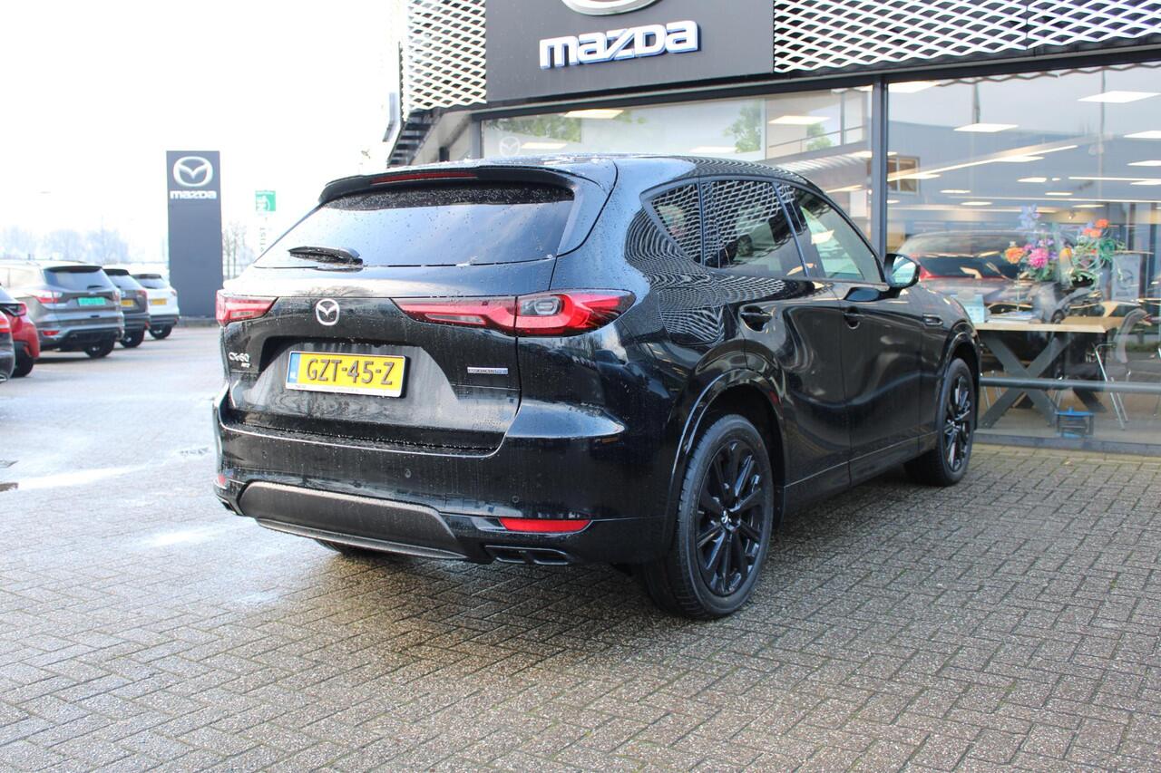 Mazda CX-60 2.5 e-SkyActiv PHEV 327 Homura , Demovoordeel ¤ 12.790,-, CS Pack, DA Pack, Alarm, Leder, 360 Camera, Bose, Adap Cruise, LMV 20 Inch