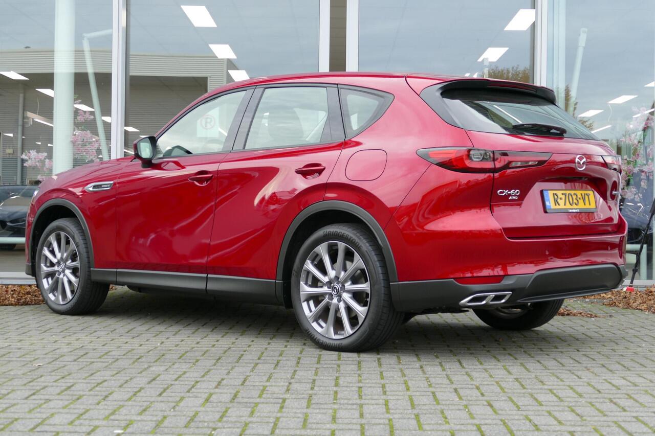 Mazda CX-60 2.5 e-SkyActiv PHEV Exclusive-Line | Adapt. Cruise | Apple/Android | Camera | RIJKLAARPRIJS!!