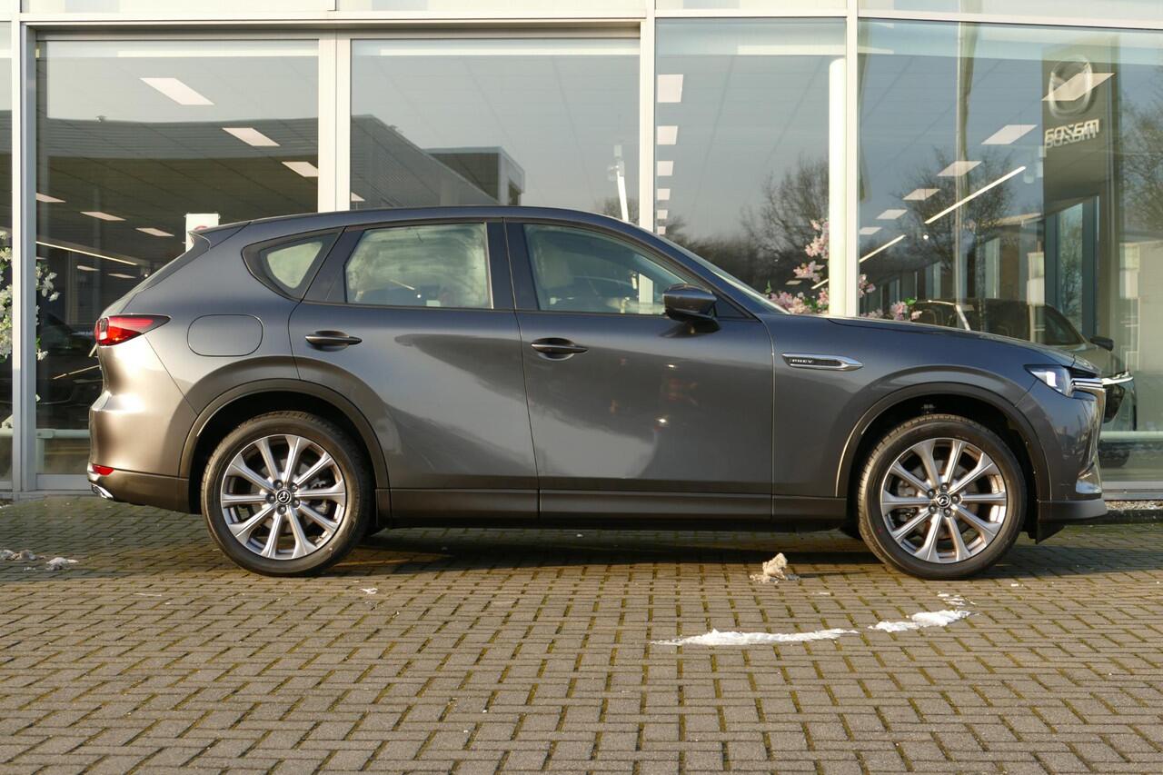 Mazda CX-60 2.5 e-SkyActiv PHEV Exclusive-Line | Trekhaak | Stoelverwarming | Apple-Carplay | Rijklaarprijs |