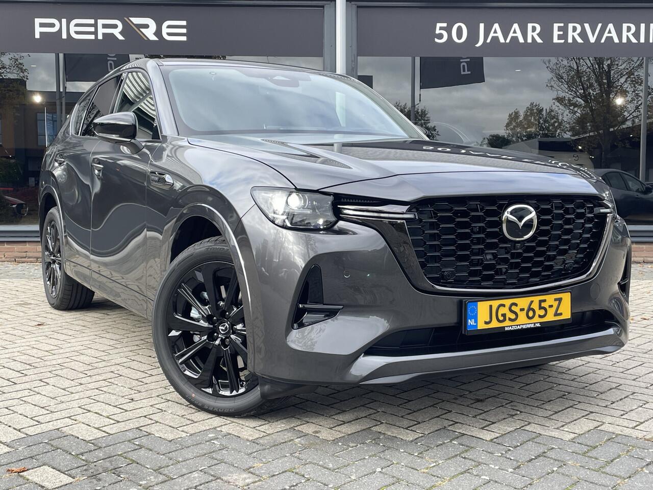 Mazda CX-60 2.5 e-SkyActiv PHEV Homura Business Edition Apple Carplay | CLIMATE CONTROL | 360 CAMERA | 20 INCH LMV | WINTERPAKKET | ELEKTRISCH ACHTERKLEP 2500 KG TREKGEWICHT