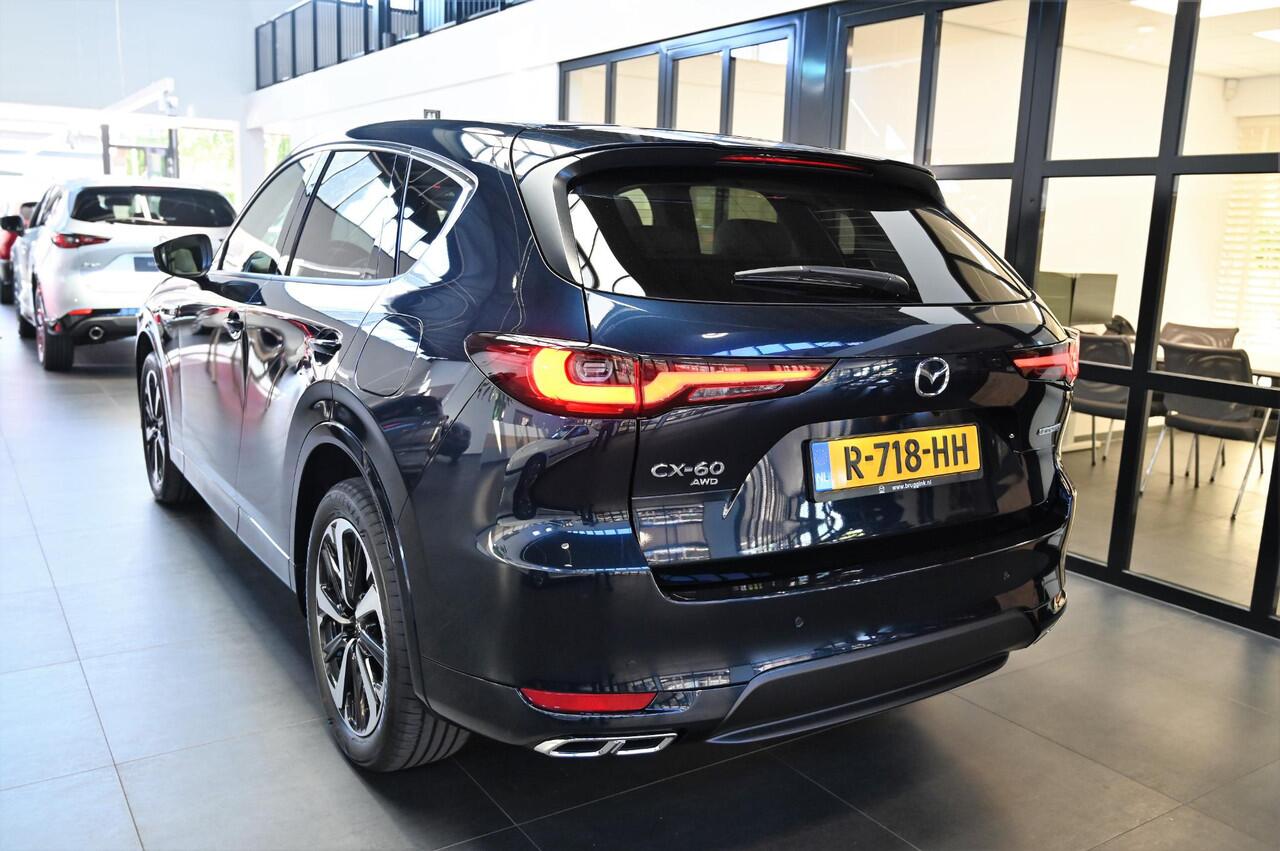 Mazda CX-60 e-SkyActiv 327 PHEV automaat Takumi Comfort & Convenience/Sound & Driver Assistance & Panoramic Pack *Trekhaak* *Dealeronderhouden* *Verwacht*
