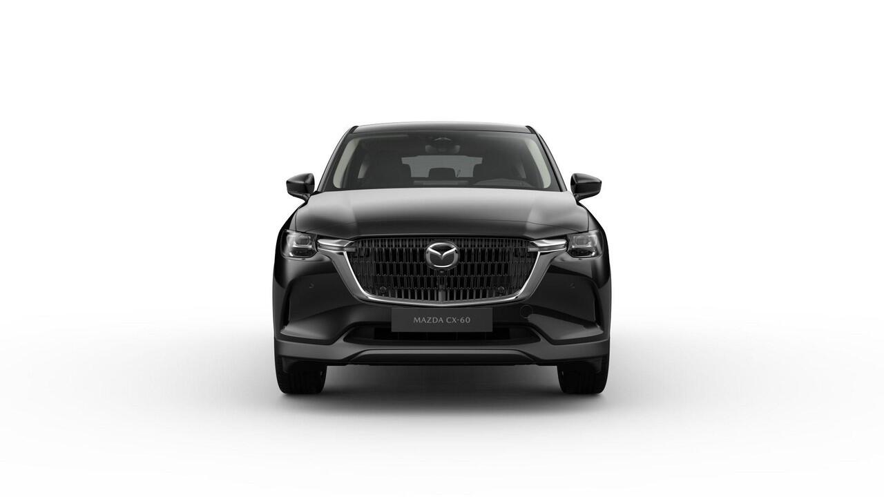 Mazda CX-60 Exclusive-Line Business Edition | 12,3-inch TFT-kleurendisplay met bediening via centrale HMI Commander, touchscreen (voor Apple CarPlay / Android Auto(TM)) of voice control | 12,3-inch digitale meterset | 20-inch lichtmetalen velgen, Silver
