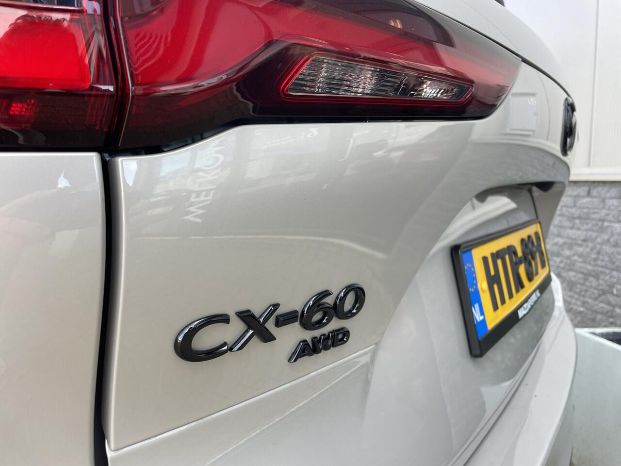 Mazda CX-60 2.5 e-SkyActiv PHEV Business Edition SPORT | BLACK PAKKET | BLACK WHEELS | TREKHAAK 2500 KG TREKGEWICHT