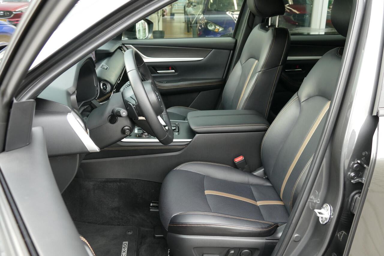 Mazda CX-60 2.5 e-SkyActiv PHEV Homura Plus | 360 Camera | Adapt Cruise | Apple/Android | Bose | Pano | RIJKLAARPRIJS!!