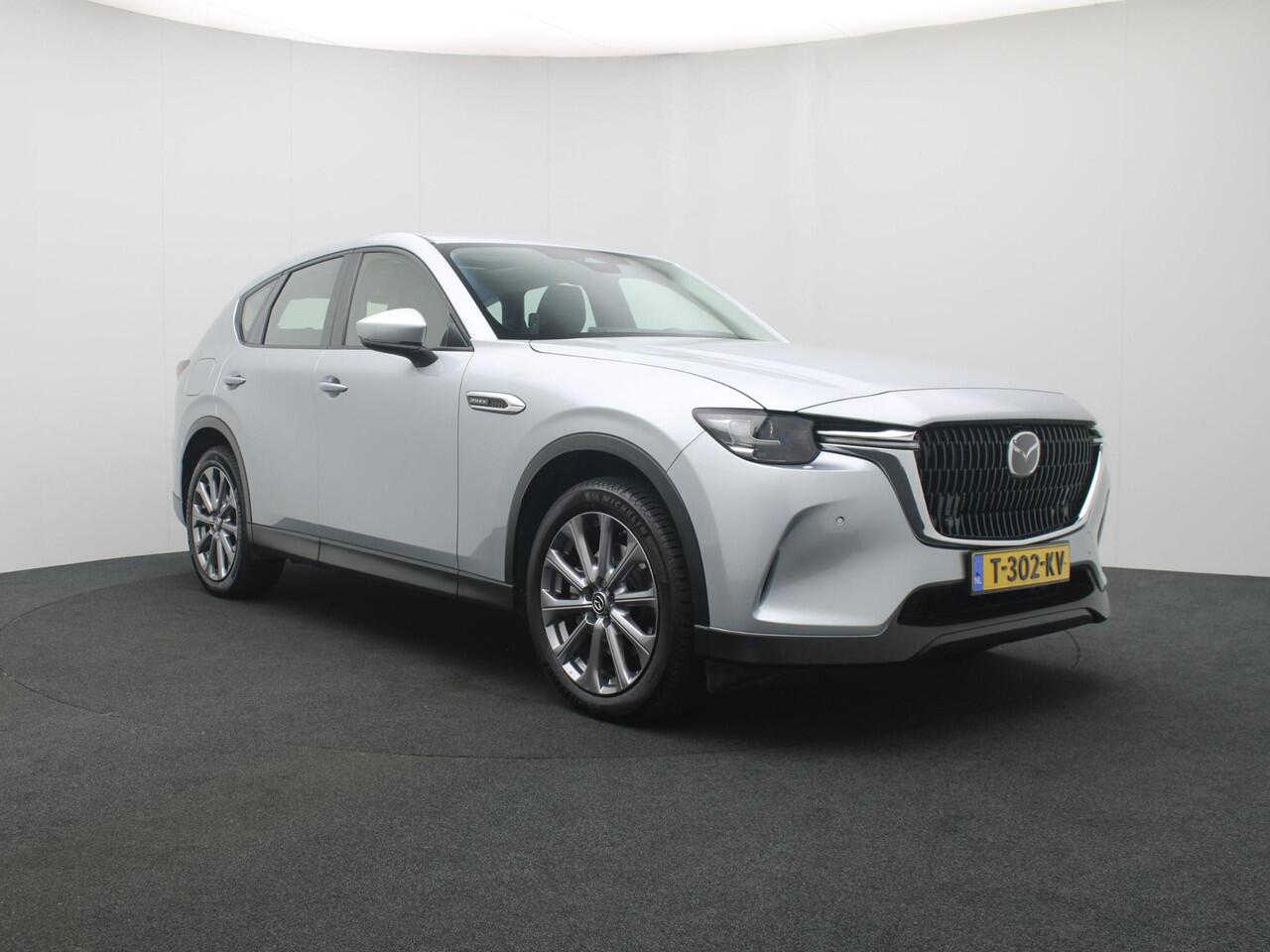 Mazda CX-60 2.5 E-SKYACTIV PHEV Exclusive-Line 4WD automaat | Panorama Pack | Comfort Pack met wegklapbare trekhaak en all-weather banden : dealer onderhouden