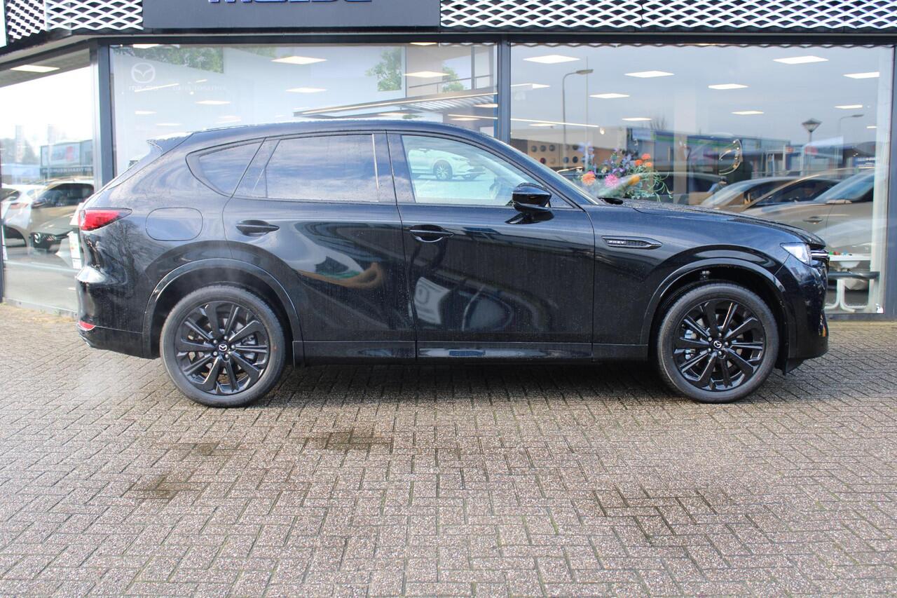 Mazda CX-60 2.5 e-SkyActiv PHEV 327 Homura , Demovoordeel ¤ 12.790,-, CS Pack, DA Pack, Alarm, Leder, 360 Camera, Bose, Adap Cruise, LMV 20 Inch
