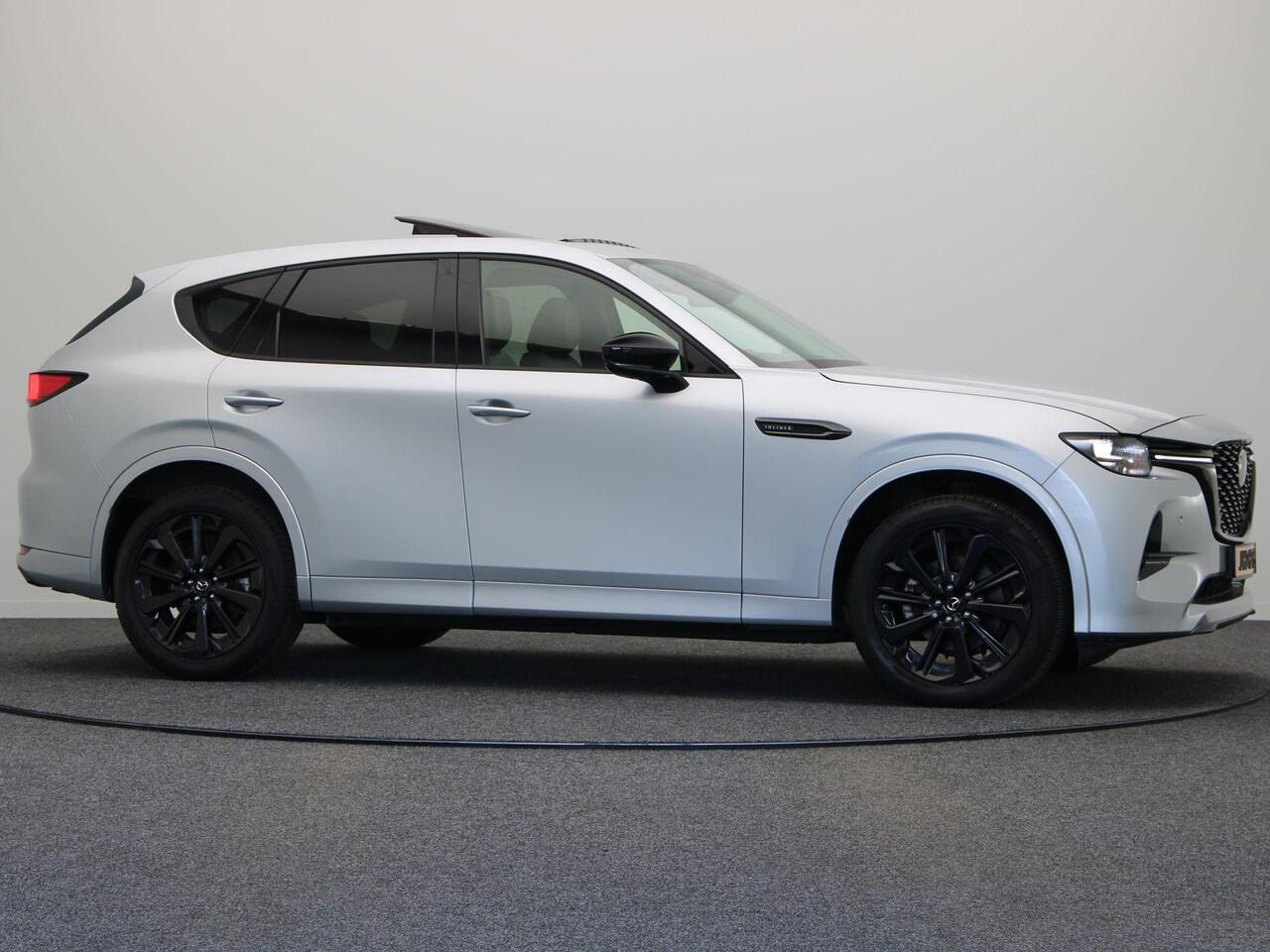 Mazda CX-60 3.3 e-SkyActiv Homura | Trekhaak | Panoramadak | Trekgewicht 2500kg | Stoelverwarming | Stoelventilatie | Bose Audio |