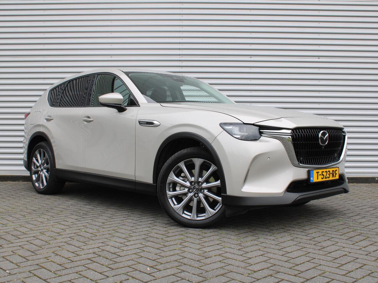 Mazda CX-60 2.5 e-SkyActiv PHEV Exclusive-Line | Trekhaak | Camera rondom | Stuur-/stoelverwarming | HUD | Bose audio | 20" LM |