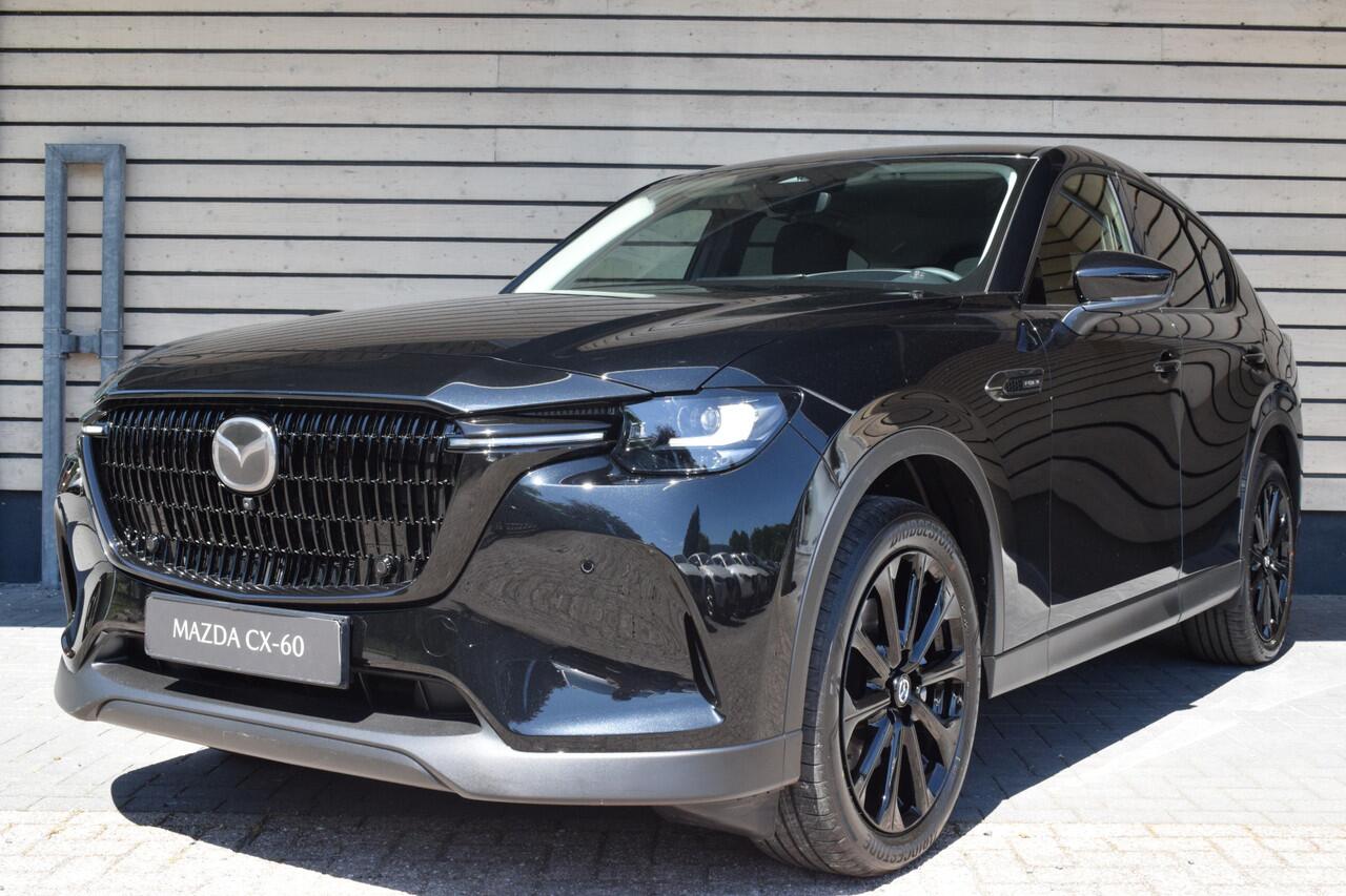 Mazda CX-60 2.5 e-SkyActiv PHEV Exclusive-line Business Edition - Black Edition - ¤ 2.000,- Voorraad Korting