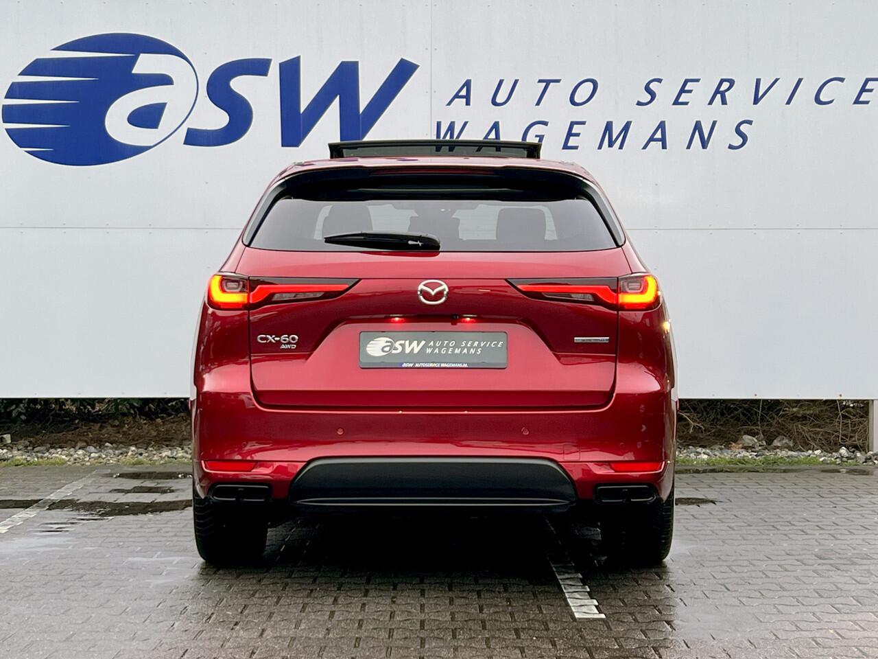 Mazda CX-60 2.5 e-SkyActiv PHEV Homura | Pano | Memory | Bose | ACC | 360 Camera