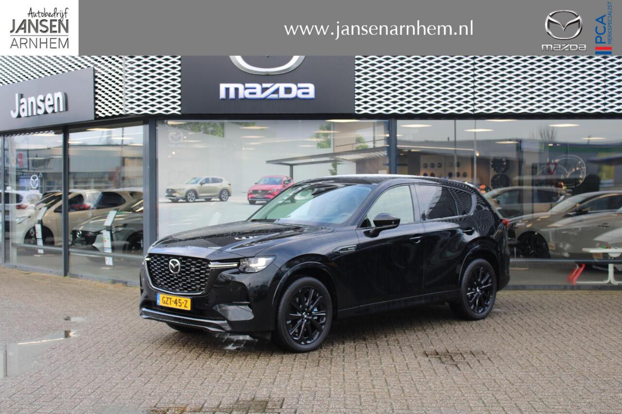 Mazda CX-60 2.5 e-SkyActiv PHEV 327 Homura , Demovoordeel ¤ 12.790,-, CS Pack, DA Pack, Alarm, Leder, 360 Camera, Bose, Adap Cruise, LMV 20 Inch