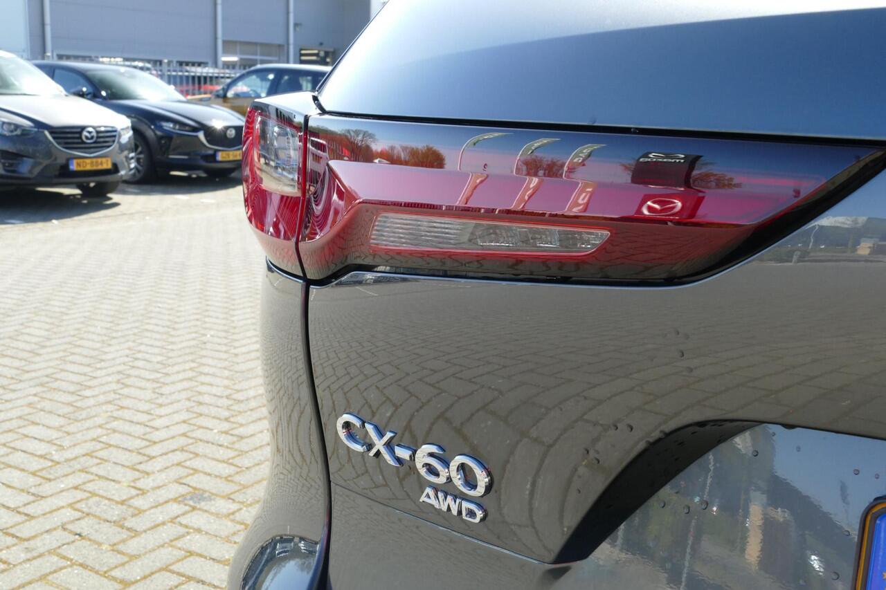 Mazda CX-60 2.5 e-SkyActiv PHEV Homura Plus | 360 Camera | Adapt Cruise | Apple/Android | Bose | Pano | RIJKLAARPRIJS!!