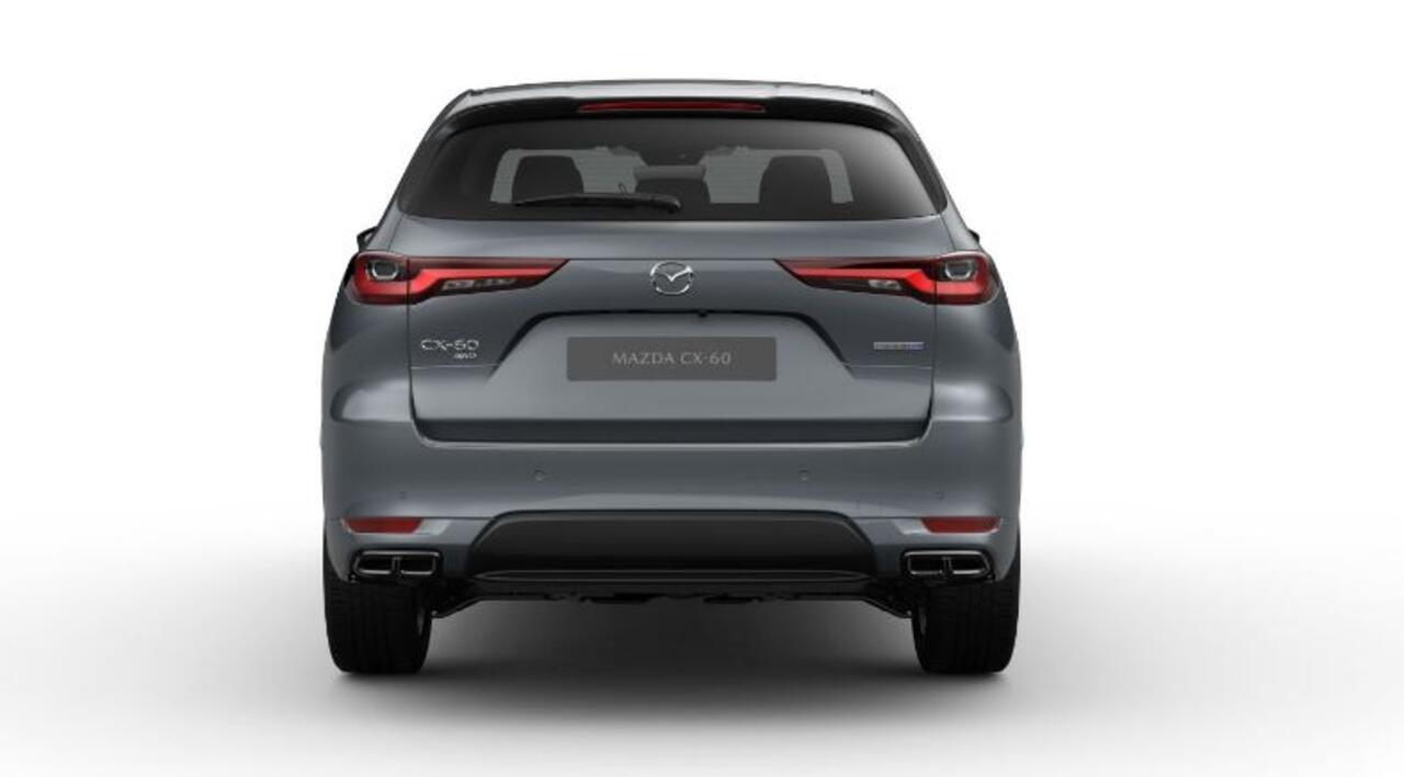 Mazda CX-60 2.5 e-SkyActiv PHEV Homura Business Edition NAVI | 20 INCH LMV | BOSE | LEDER INTERIEUR | ACHTERUITRIJCAMERA 2500 KG TREKGEWICHT 6 JAAR GARANTIE!