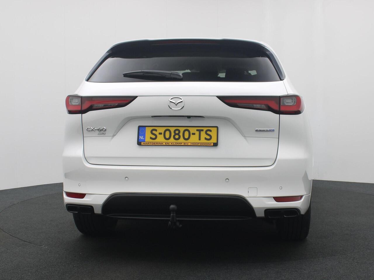 Mazda CX-60 2.5 E-SKYACTIV PHEV Homura 4WD automaat | Convenience & Sound Pack | Driver Assistance Pack met wegklapbare trekhaak : dealer onderhouden