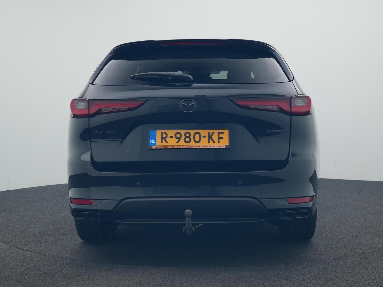 Mazda CX-60 2.5 E-SKYACTIV PHEV Homura 4WD automaat | Panorama Pack | Convenience & Sound Pack | Driver Assistance Pack met wegklapbare trekhaak en Klasse III alarmsysteem : dealer onderhouden
