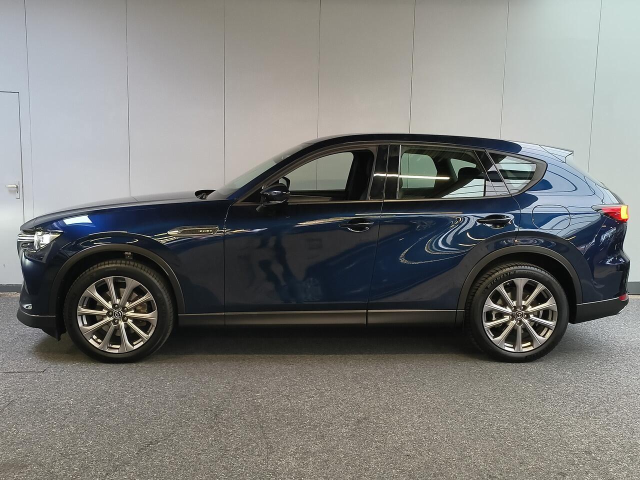 Mazda CX-60 2.5 e-SkyActiv PHEV Exclusive-Line uit 2023 Rijklaar + 12 maanden Bovag-garantie Henk Jongen Auto's in Helmond, al 50 jaar service zoals 't hoort!