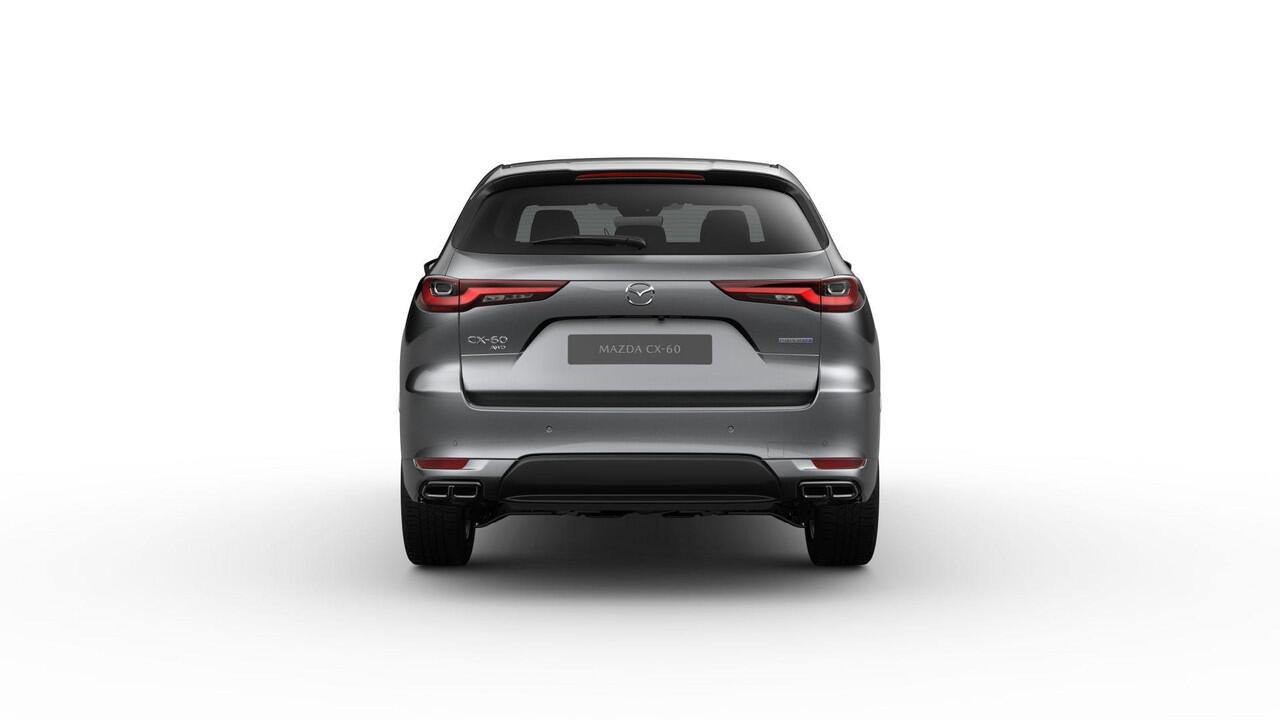 Mazda CX-60 Homura Business Edition - Zwart Nappa Leder | 12,3-inch TFT-kleurendisplay met bediening via centrale HMI Commander, touchscreen (voor Apple CarPlay / Android Auto(TM)) of voice control | 12,3-inch digitale meterset | 20-inch lichtmetalen velgen, Black