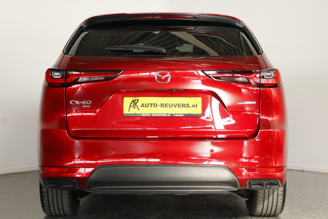 Mazda CX-60 2.5 e-SkyActiv PHEV Homura / Carplay / Trekhaak / Navi / HUD / Leder / Keyless