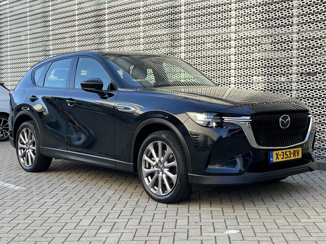 Mazda CX-60 2.5 e-SkyActiv PHEV Exclusive-Line / Navigatie / Camera / Parkeersensoren V+A/ Memory seat / Leder /