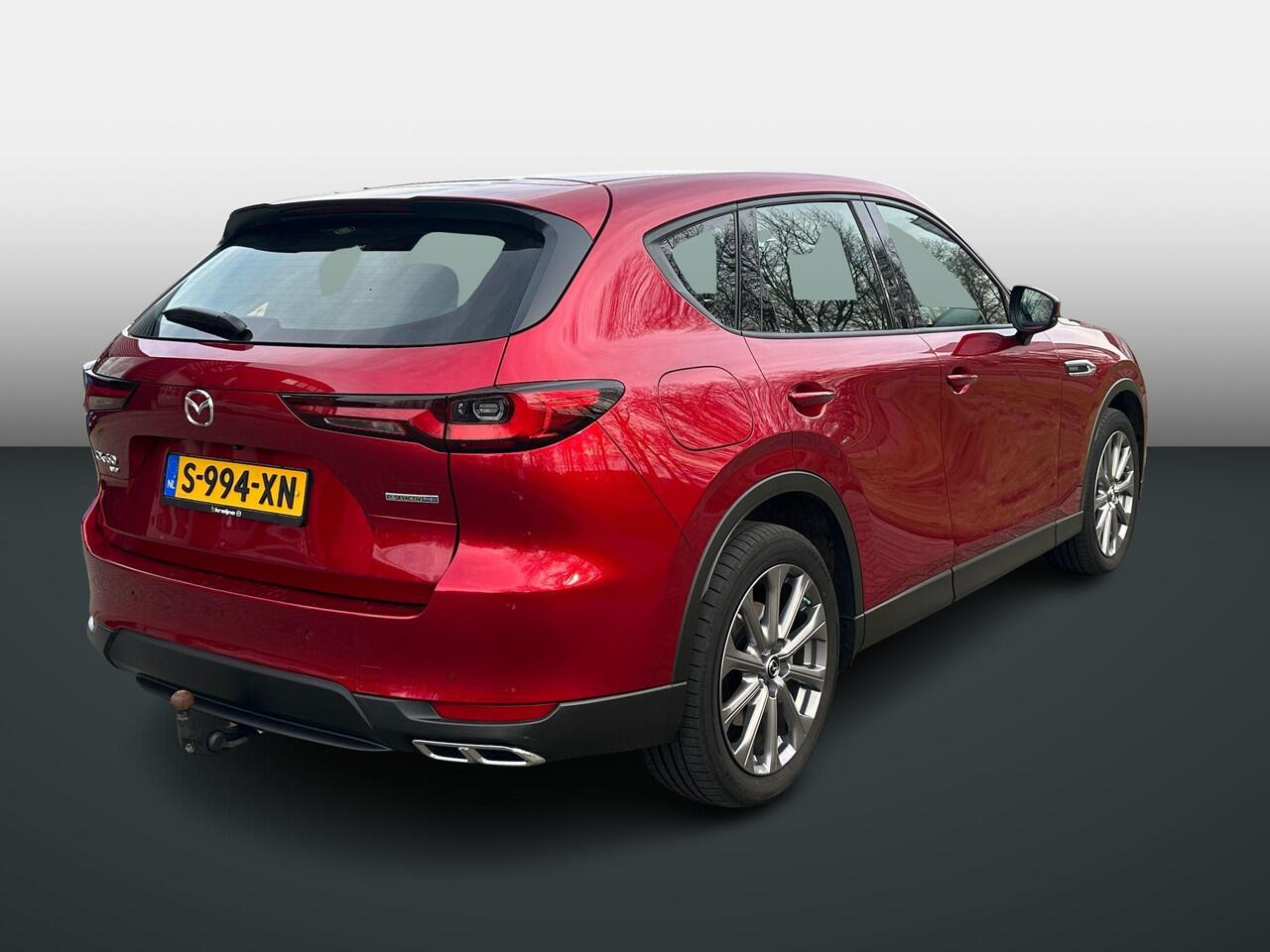 Mazda CX-60 2.5 e-SkyActiv PHEV Exclusive-Line | Trekhaak | Lederen Bekleding | Rijklaarprijs!
