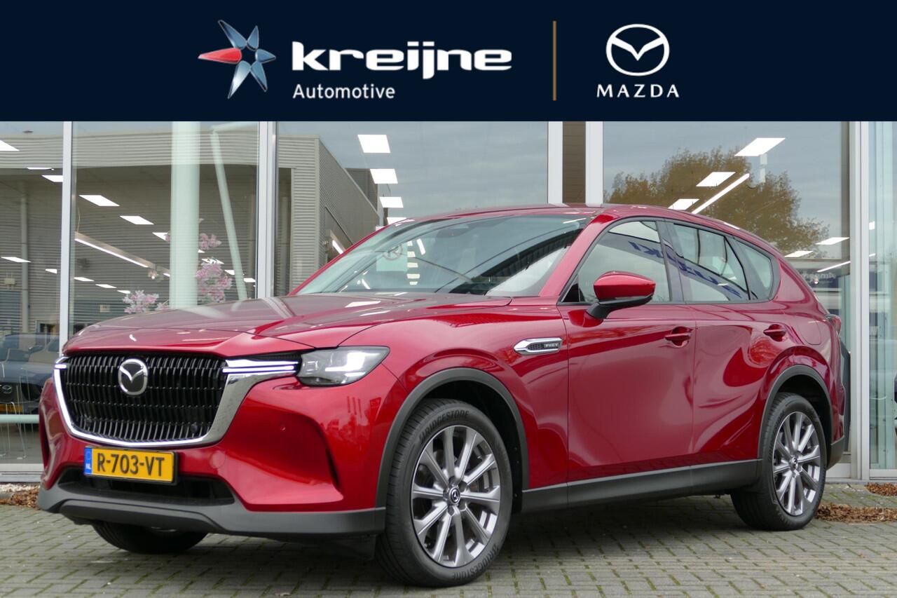 Mazda CX-60 2.5 e-SkyActiv PHEV Exclusive-Line | Adapt. Cruise | Apple/Android | Camera | RIJKLAARPRIJS!!