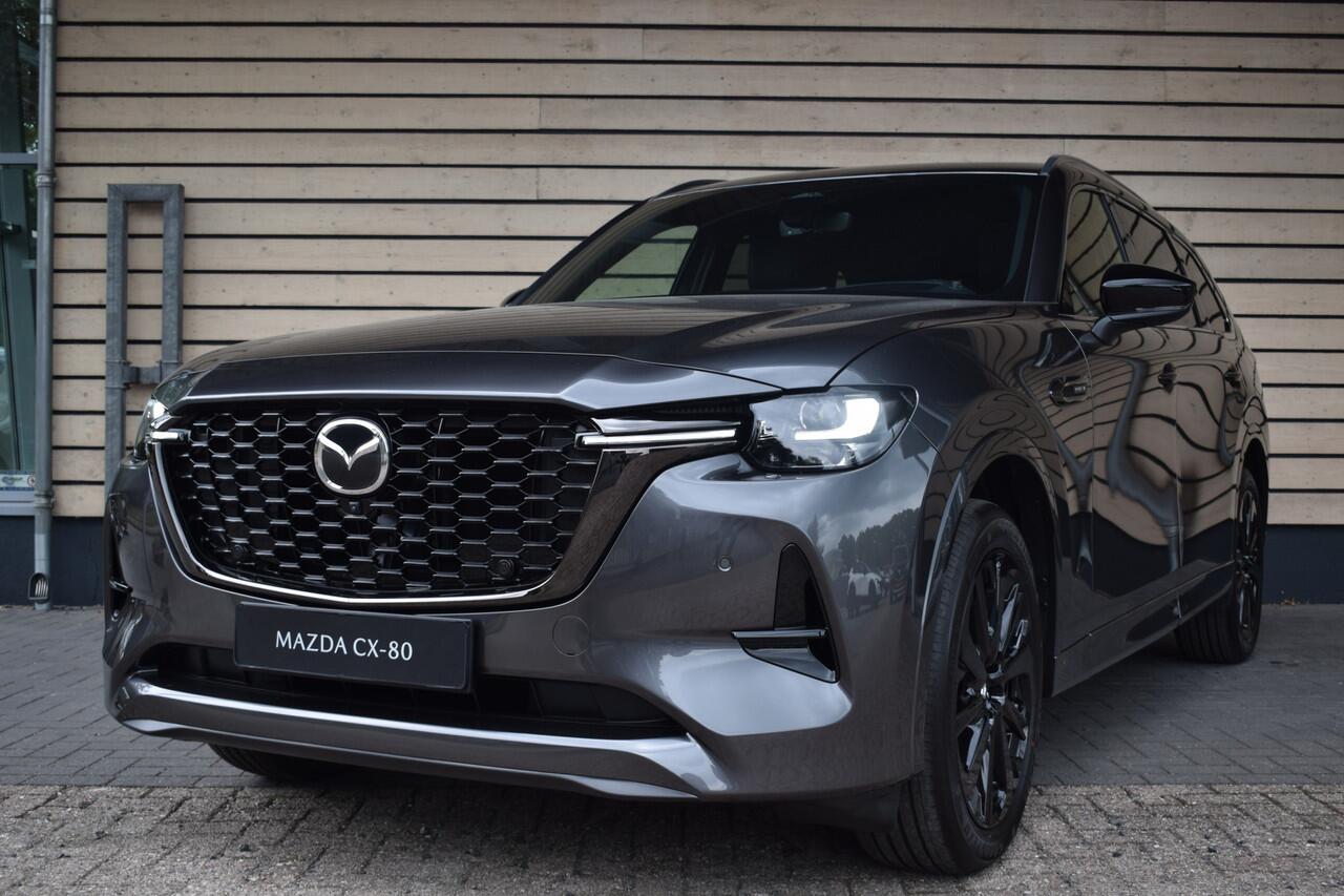 Mazda CX-80 2.5 e-SkyActiv PHEV Homura Plus - ¤ 6.885,- instapvoordeel
